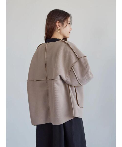 Green Parks（グリーンパークス）の「裏ボアノーカラーブルゾン