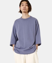 marka | marka / マーカ：BASEBALL TEE - RECYCLE SUVIN ORGANIC COTTON KNIT -：M22A-13CS01B[COR](Tシャツ/カットソー)