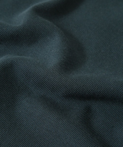 marka（マーカ）の「marka / マーカ：BASEBALL TEE - RECYCLE SUVIN ORGANIC COTTON KNIT -：M22A-13CS01B[COR]（Tシャツ/カットソー・メンズ・ブルー/グリーン/オフホワイト/ブラック・1/2/3）」の13枚目の写真