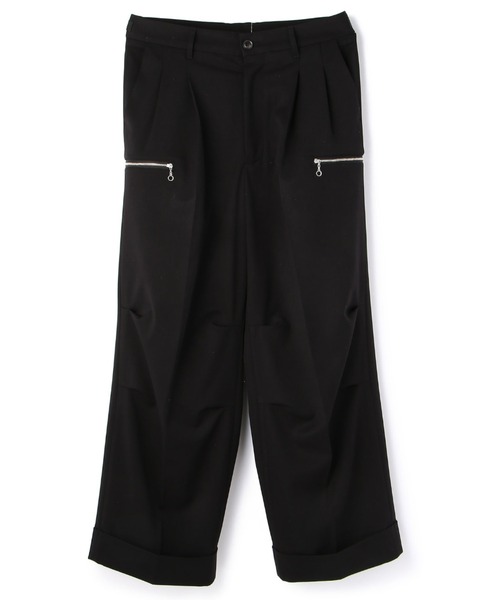 DANKE SCHON（ダンケシェーン）の「DankeSchon/ダンケシェーン/ジップパンツ（スラックス・メンズ・ブラック/ベージュ・MEDIUM/LARGE）」の14枚目の写真