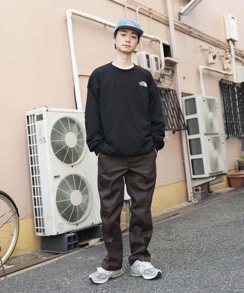 THE NORTH FACE(ザノースフェイス)の「【ユニセックスで着用可能】THE NORTH FACE / ノースフェイス BAYVIEW EX SWEATSHIRTS スウェット トレーナー(スウェット・メンズ・ブラック/グレー・SMALL/MEDIUM/LARGE/X-LARGE)」の9枚目の写真