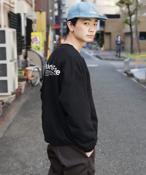 THE NORTH FACE(ザノースフェイス)の「【ユニセックスで着用可能】THE NORTH FACE / ノースフェイス BAYVIEW EX SWEATSHIRTS スウェット トレーナー(スウェット・メンズ・ブラック/グレー・SMALL/MEDIUM/LARGE/X-LARGE)」の12枚目の写真
