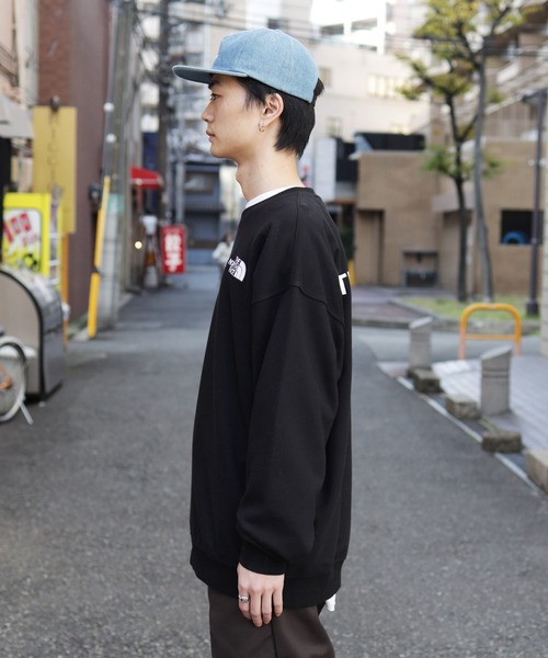 THE NORTH FACE(ザノースフェイス)の「【ユニセックスで着用可能】THE NORTH FACE / ノースフェイス BAYVIEW EX SWEATSHIRTS スウェット トレーナー(スウェット・メンズ・ブラック/グレー・SMALL/MEDIUM/LARGE/X-LARGE)」の5枚目の写真