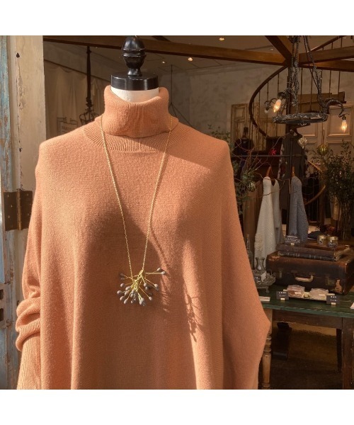 BEARDSLEY(ビアズリー)の「《ROSA MENDEZ》ネックレス(ネックレス・レディース・ホワイト/グレー/グリーン/アイボリー・FREE)」の3枚目の写真