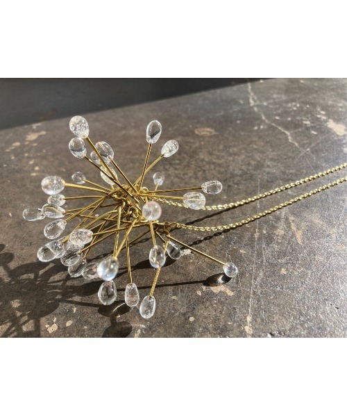 BEARDSLEY(ビアズリー)の「《ROSA MENDEZ》ネックレス(ネックレス・レディース・ホワイト/グレー/グリーン/アイボリー・FREE)」の1枚目の写真