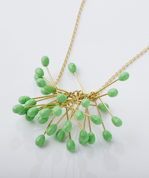 BEARDSLEY(ビアズリー)の「《ROSA MENDEZ》ネックレス(ネックレス・レディース・ホワイト/グレー/グリーン/アイボリー・FREE)」の12枚目の写真