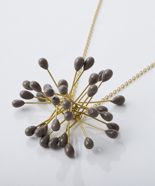 BEARDSLEY(ビアズリー)の「《ROSA MENDEZ》ネックレス(ネックレス・レディース・ホワイト/グレー/グリーン/アイボリー・FREE)」の9枚目の写真