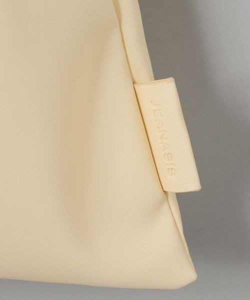 JEANASIS（ジーナシス）の「リタアルポーチツキBIGトート/266923（トートバッグ・レディース・ブラック/イエロー系・FREE）」の4枚目の写真