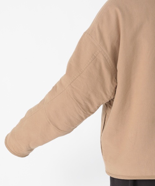 studio CLIP（スタディオクリップ）の「起毛リバーシブルボアブルゾン（ブルゾン・レディース・モカ/ライトグレー/カーキ・FREE）」の17枚目の写真