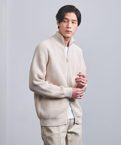 <BATONER(バトナー)> シグネチャー ドライバー ニット <BATONER(バトナー)> シグネチャー ドライバー ニット