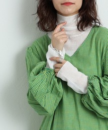 CIAOPANIC TYPY | 配色シアータートルニット(ニット/セーター)