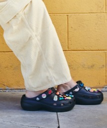 CROCS/クロックス CLASSIC PLATFORM CLOG W/クラシック プラットフォーム クロッグ サンダル 厚底 レディース 206750-001