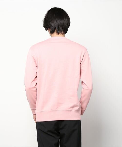 adidas（アディダス）の「エッセンシャルズ FeelVivid ドロップショルダー スウェットシャツ / アディダス / トレーナー （メンズ）（スウェット・メンズ・ピンク系その他/ライトイエロー・MEDIUM/LARGE/X-LARGE/SMALL/XXX-LARGE/XX-LARGE）」の7枚目の写真