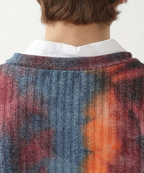 ALAND(エーランド)の「3.3Field Trip/TIE-DYE VEST 2269917(ベスト・メンズ・ブラック/オレンジ・FREE)」の14枚目の写真