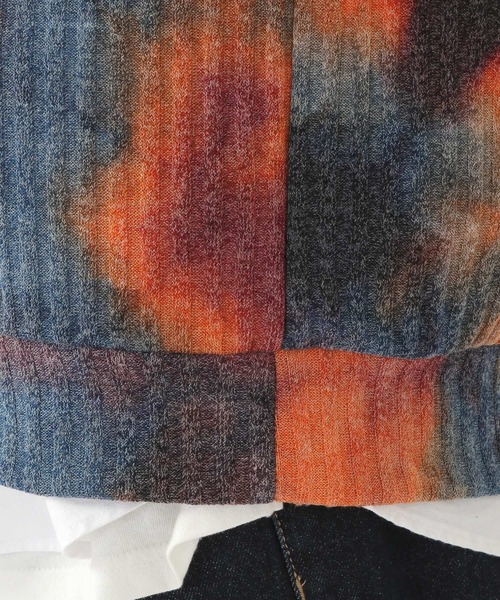 ALAND(エーランド)の「3.3Field Trip/TIE-DYE VEST 2269917(ベスト・メンズ・ブラック/オレンジ・FREE)」の10枚目の写真
