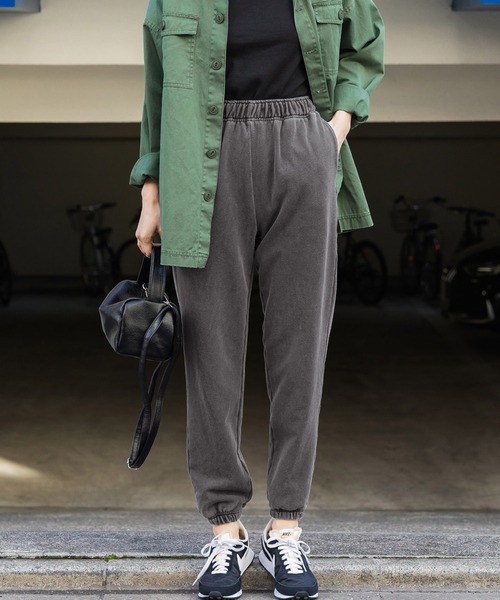 coca（coca）（コカ）の「春スウェットパンツ（スウェットパンツ・レディース・ブラック/グレー・M/L）」の2枚目の写真