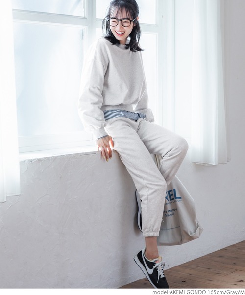 coca（coca）（コカ）の「春スウェットパンツ（スウェットパンツ・レディース・ブラック/グレー・M/L）」の13枚目の写真