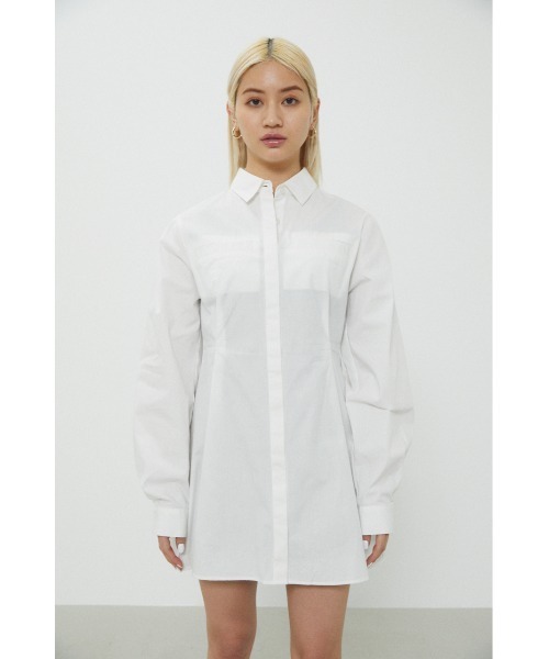 LAGUA GEM（ラグアジェム）の「WAIST SHAPE MINIOP（ワンピース・レディース・ホワイト/ブラック・MEDIUM/SMALL）」の3枚目の写真