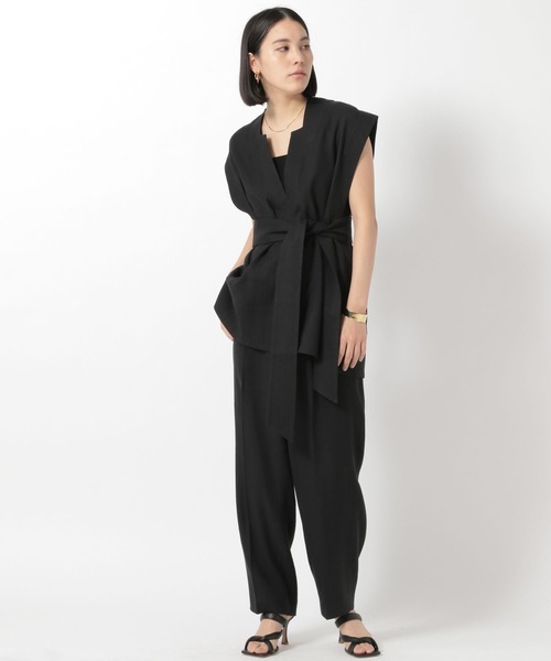 Chaos（カオス）の「クラロバスティープルオーバー（シャツ/ブラウス・レディース・ブラック/アイボリー・FREE）」の4枚目の写真