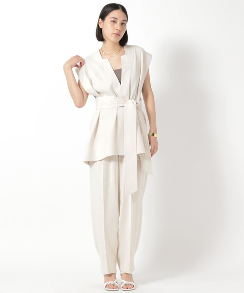 Chaos（カオス）の「クラロバスティープルオーバー（シャツ/ブラウス・レディース・ブラック/アイボリー・FREE）」の6枚目の写真