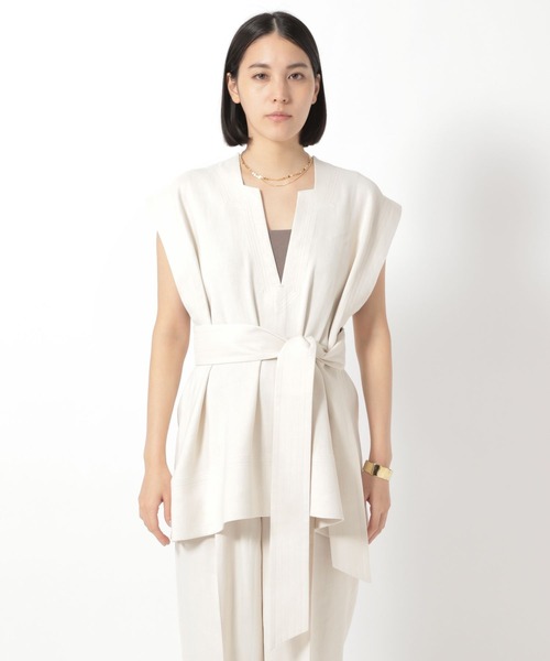 Chaos（カオス）の「クラロバスティープルオーバー（シャツ/ブラウス・レディース・ブラック/アイボリー・FREE）」の8枚目の写真