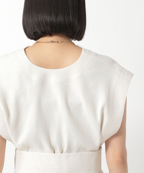 Chaos（カオス）の「クラロバスティープルオーバー（シャツ/ブラウス・レディース・ブラック/アイボリー・FREE）」の11枚目の写真