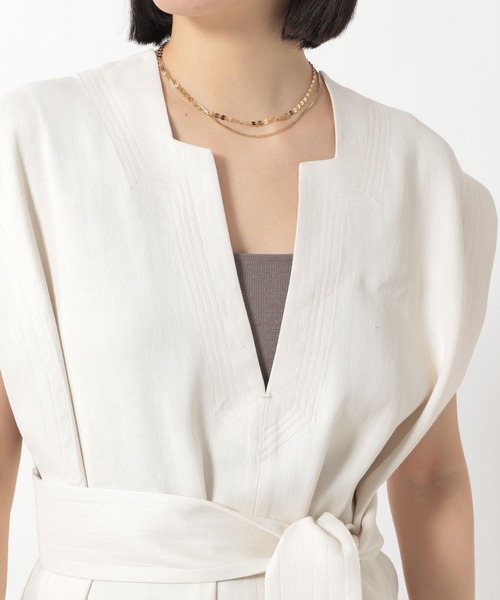 Chaos（カオス）の「クラロバスティープルオーバー（シャツ/ブラウス・レディース・ブラック/アイボリー・FREE）」の12枚目の写真