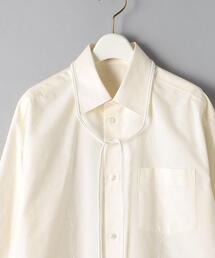 INSCRIRE アンスクリアシルクシャツブラウス INSCRIRE/アンスクリア】Shirt×Tie/シャツ×ネクタイ（シャツ