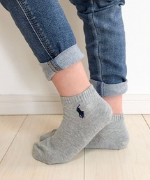 POLO RALPH LAUREN | POLO RALPH LAUREN キッズ ワンポイントスニーカーソックス 04863362(ソックス/靴下)
