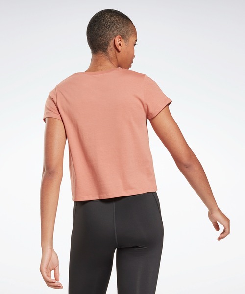 Reebok（リーボック）の「アイデンティティ ポケット Tシャツ / Identity Pocket T-Shirt（Tシャツ/カットソー・レディース・ホワイト/ブラック/グリーン系その他/ピンク系その他/オフホワイト・SMALL/MEDIUM/LARGE/X-LARGE/X-SMALL）」の19枚目の写真