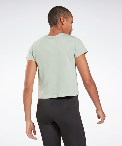 Reebok（リーボック）の「アイデンティティ ポケット Tシャツ / Identity Pocket T-Shirt（Tシャツ/カットソー・レディース・ホワイト/ブラック/グリーン系その他/ピンク系その他/オフホワイト・SMALL/MEDIUM/LARGE/X-LARGE/X-SMALL）」の14枚目の写真