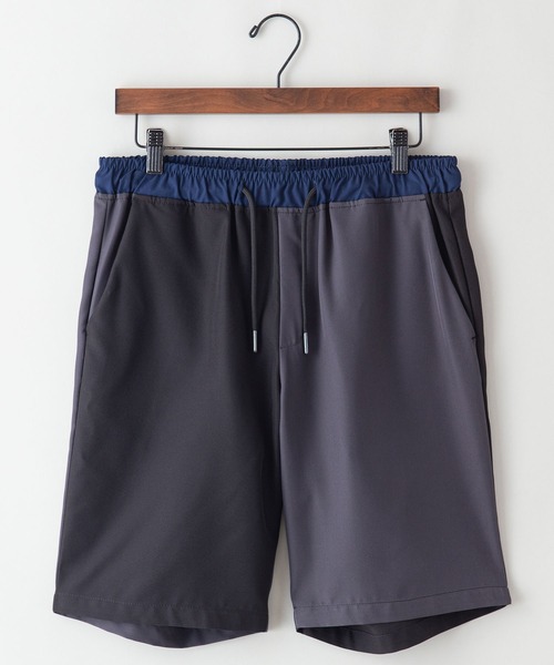 Blue Standard （ブルースタンダード）の「【BLUE STANDARD/ブルースタンダード】さらさらのびのび快適ファンクション　ストレッチ　吸水速乾　UVカット　サラサラドライストレッチショーツ（その他パンツ・メンズ・グリーン/スミクロ/ブラック/ベージュ/ネイビー/カーキ・LARGE/X-LARGE/MEDIUM）」の3枚目の写真