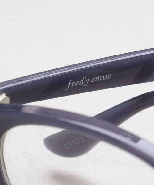 fredy emue（フレディエミュ）の「ヴィンテージカラーセルめがね（メガネ・レディース・ネイビー/サーモンピンク・FREE）」の12枚目の写真