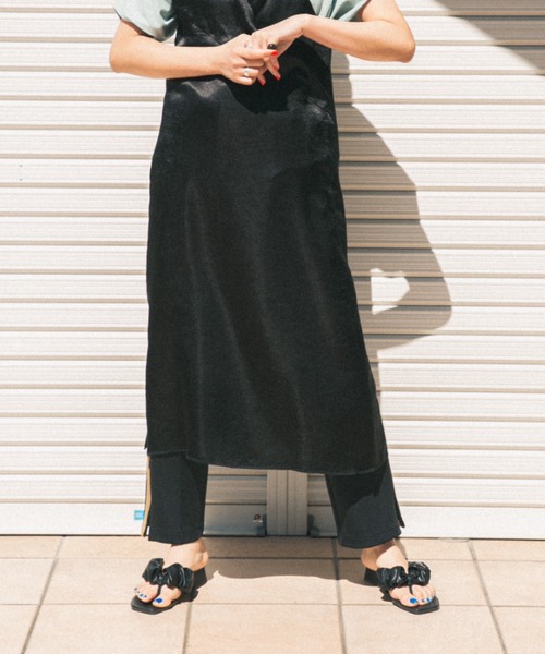 piu comoda（ピュコモダ）の「(piu comoda)ギャザートングサンダル（サンダル・レディース・イエロー/ブラック・37/36/38）」の7枚目の写真