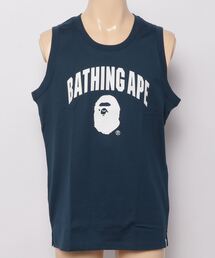 APE ロゴタンクトップTシャツ　Mサイズ AAPE BY A BATHING APE タンクトップ TANKTOP メンズ : ZOZOTOWN