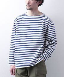 NOLLEY'S goodman（ノーリーズグッドマン）の「【WORK ABOUT/ワークアバウト】BRETAGNE バスクシャツ バスクボーダー ロンT（Tシャツ/カットソー）」