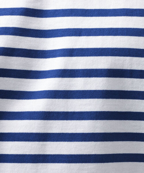 NOLLEY'S goodman（ノーリーズグッドマン）の「【WORK ABOUT/ワークアバウト】BRETAGNE バスクシャツ バスクボーダー ロンT（Tシャツ/カットソー・メンズ・ブラック系その他3/ブルー系その他3/グリーン系その他3・LARGE/MEDIUM）」の18枚目の写真