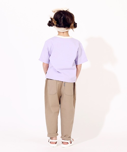 Disney（ディズニー）の「ディズニーTシャツ キッズ コットンUSAレトロプリント 6433K Disney（Tシャツ/カットソー・キッズ・オフホワイト/その他9/ゴールド/ブラック×レッド・90cm/100cm/110cm/80ｃｍ/140cm/120cm/130cm）」の18枚目の写真