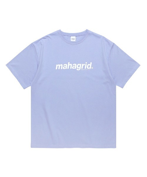 MAHAGRID（マハグリッド）の「【mahagrid】BASIC LOGO TEE / マハグリッド ベーシック ロゴ Tシャツ（Tシャツ/カットソー・メンズ・ホワイト/チャコールグレー/ブラック/パープル/グリーン/オートミール・SMALL/MEDIUM/LARGE/X-LARGE）」の6枚目の写真