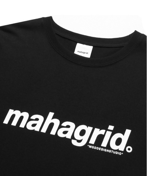 MAHAGRID（マハグリッド）の「【mahagrid】BASIC LOGO TEE / マハグリッド ベーシック ロゴ Tシャツ（Tシャツ/カットソー・メンズ・ホワイト/チャコールグレー/ブラック/パープル/グリーン/オートミール・SMALL/MEDIUM/LARGE/X-LARGE）」の18枚目の写真