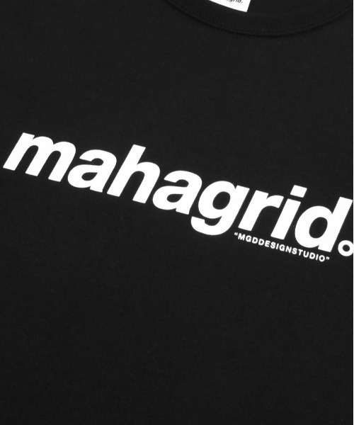 MAHAGRID（マハグリッド）の「【mahagrid】BASIC LOGO TEE / マハグリッド ベーシック ロゴ Tシャツ（Tシャツ/カットソー・メンズ・ホワイト/チャコールグレー/ブラック/パープル/グリーン/オートミール・SMALL/MEDIUM/LARGE/X-LARGE）」の19枚目の写真