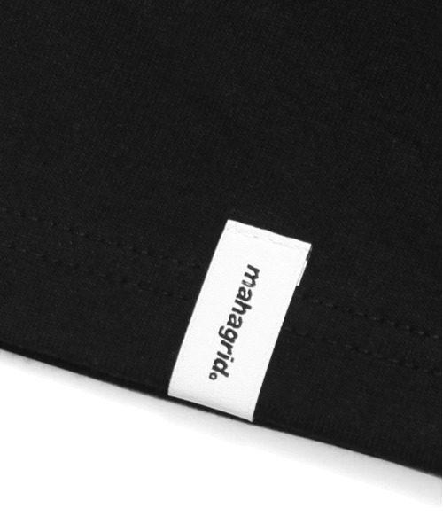 MAHAGRID（マハグリッド）の「【mahagrid】BASIC LOGO TEE / マハグリッド ベーシック ロゴ Tシャツ（Tシャツ/カットソー・メンズ・ホワイト/チャコールグレー/ブラック/パープル/グリーン/オートミール・SMALL/MEDIUM/LARGE/X-LARGE）」の20枚目の写真