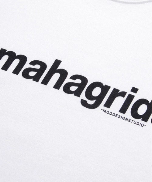 MAHAGRID（マハグリッド）の「【mahagrid】BASIC LOGO TEE / マハグリッド ベーシック ロゴ Tシャツ（Tシャツ/カットソー・メンズ・ホワイト/チャコールグレー/ブラック/パープル/グリーン/オートミール・SMALL/MEDIUM/LARGE/X-LARGE）」の14枚目の写真