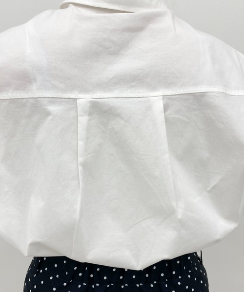 PairPair（ペアペア）の「刺繍入りレギュラーカラーシャツ(ユニセックス)（シャツ/ブラウス・メンズ・グレイッシュブルー/グリーン/イエロー/オフホワイト・MEDIUM/LARGE）」の16枚目の写真