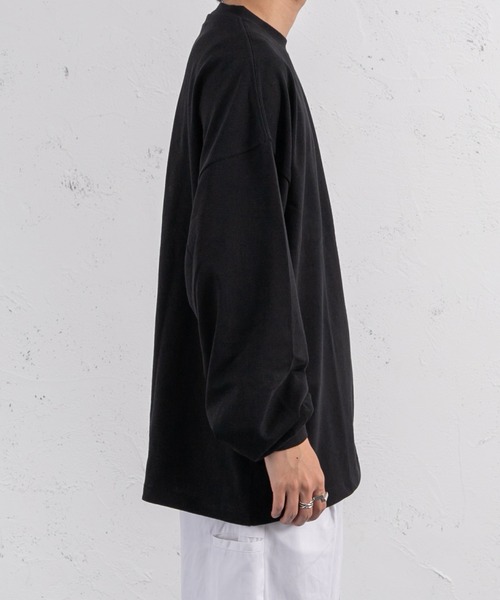 kutir（クティール）の「ルーズシルエット無地ポケットロンT（Tシャツ/カットソー・メンズ・ホワイト/ブラック/イエロー/グリーン・MEDIUM/LARGE）」の15枚目の写真