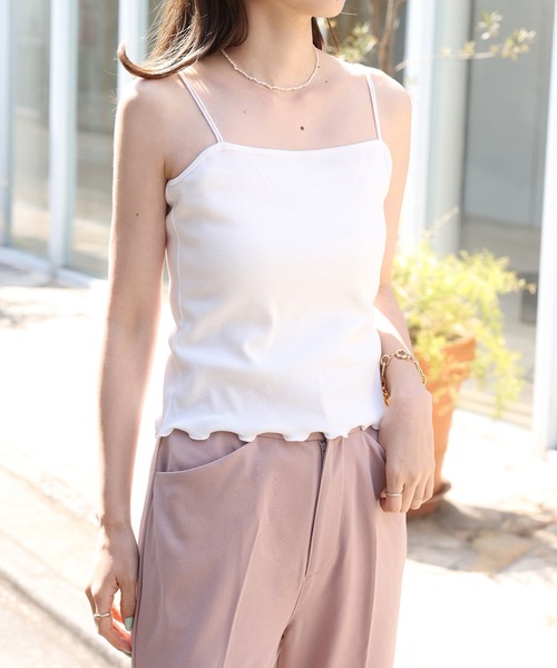 one after another NICE CLAUP（ワンアフターアナザーナイスクラップ）の「インナーセットフラワー刺繍ブラウス（シャツ/ブラウス・レディース・オフホワイト/アイボリー/ブルーパープル・FREE）」の16枚目の写真