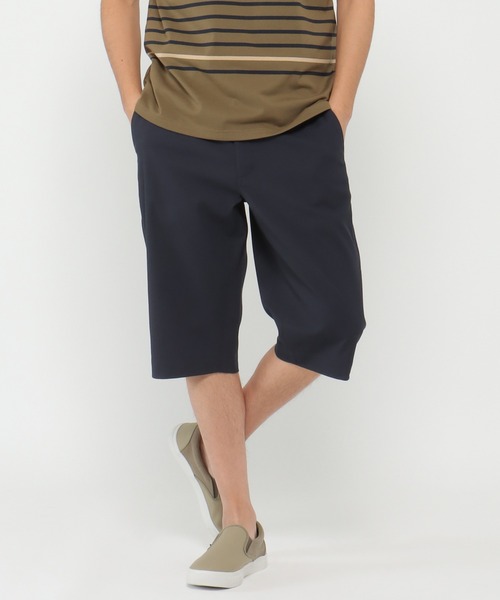 ikka（イッカ）の「ドビーハーフパンツ（その他パンツ・メンズ・オリーブ/ネイビー/ベージュ/キャメル/ブルー・S/M/L/XL）」の3枚目の写真