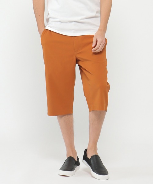 ikka（イッカ）の「ドビーハーフパンツ（その他パンツ・メンズ・オリーブ/ネイビー/ベージュ/キャメル/ブルー・S/M/L/XL）」の5枚目の写真