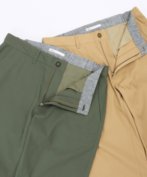 ikka（イッカ）の「ドビーハーフパンツ（その他パンツ・メンズ・オリーブ/ネイビー/ベージュ/キャメル/ブルー・S/M/L/XL）」の18枚目の写真