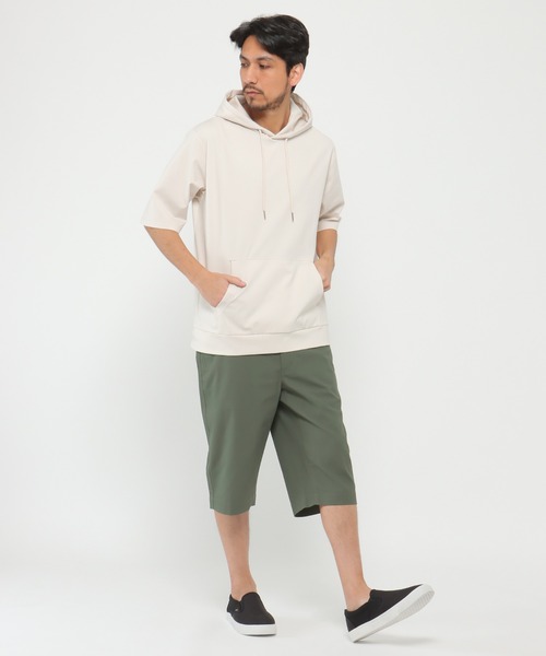 ikka（イッカ）の「ドビーハーフパンツ（その他パンツ・メンズ・オリーブ/ネイビー/ベージュ/キャメル/ブルー・S/M/L/XL）」の13枚目の写真